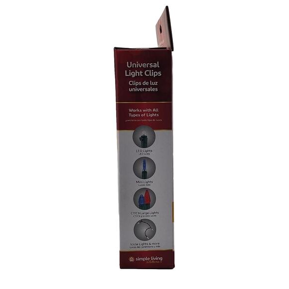 Universal Light Clips C7, C9, LED, Icicle, and Mini 100 Clips Brand New In Box - Picture 5 of 7